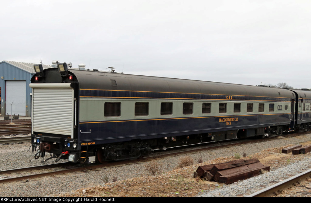 CSX 994366, Track Geometry Car